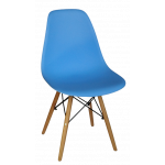 KEAMES-CH-PP-W καρέκλα polypropylene ΓΑΛΑΖΙΟ, 45x53x81